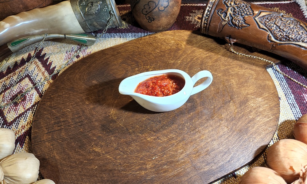 Аджика at Tbilisuri Ezo in Tbilisi }}
