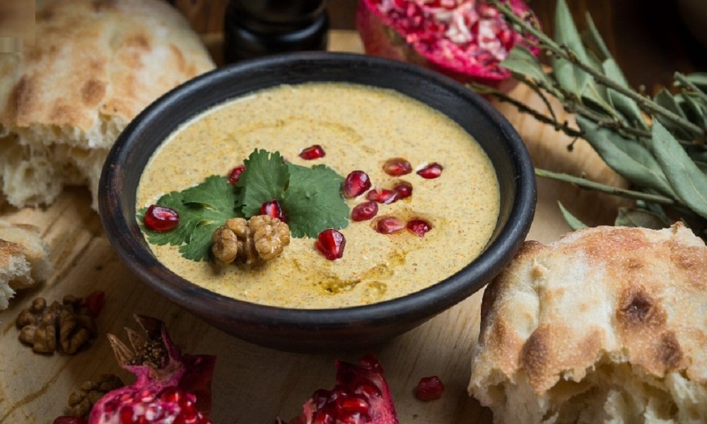 Лосось в баже at Tbilisuri Ezo in Tbilisi }}