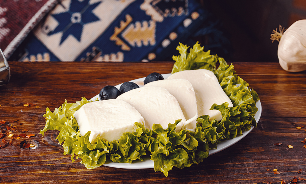 სულგუნი at Tbilisuri Ezo in Tbilisi }}